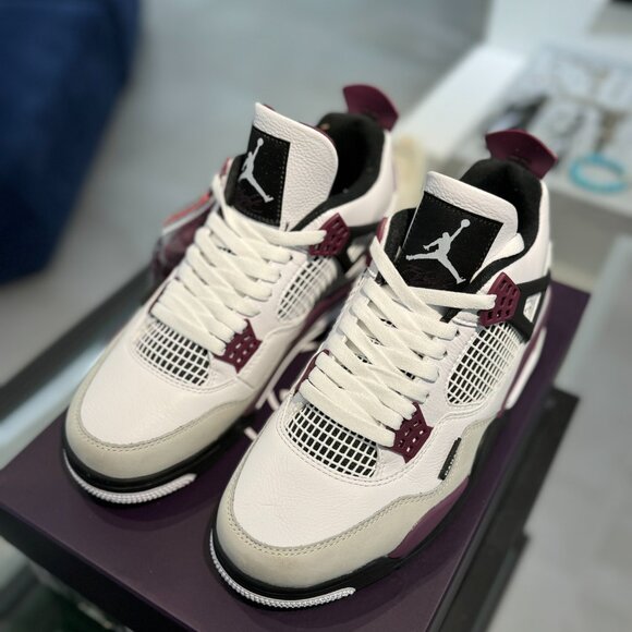Jordan 4 Retro x Paris Saint-Germain CZ5624-100 - Picture 1 of 8